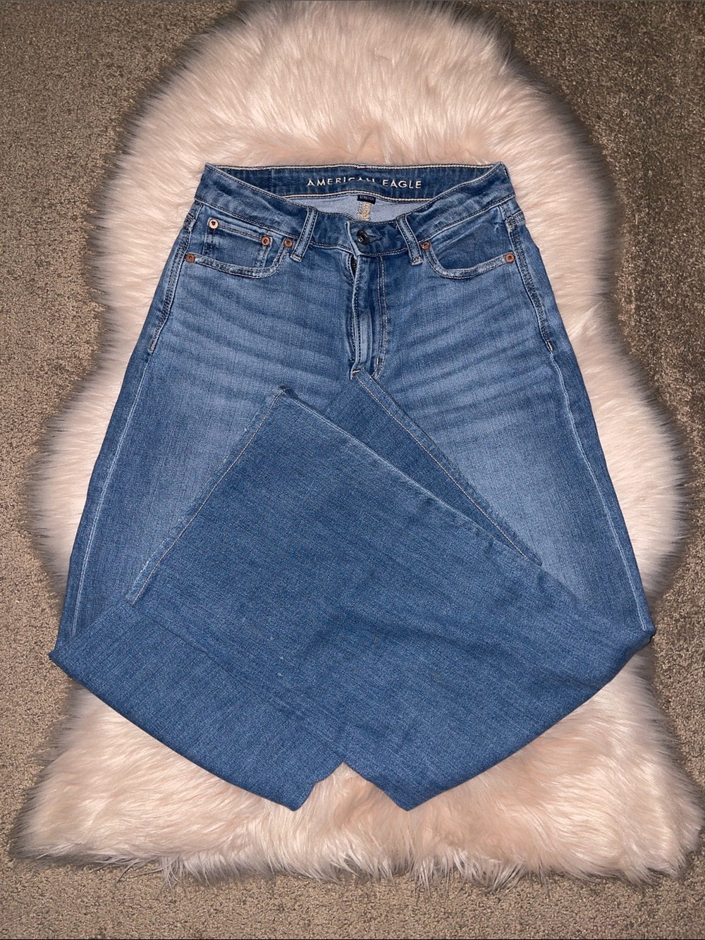American Eagle Super High-Rise Baggy Wide Leg Jeans